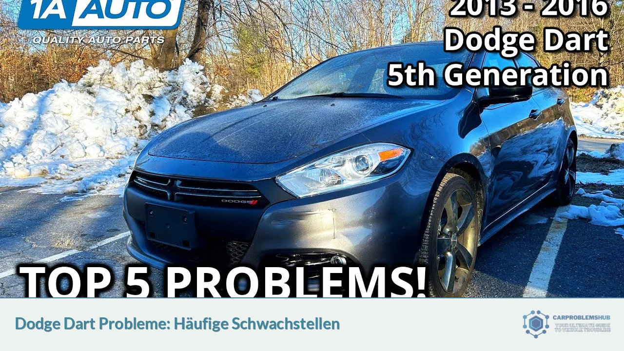 Dodge Dart Probleme: Häufige Schwachstellen