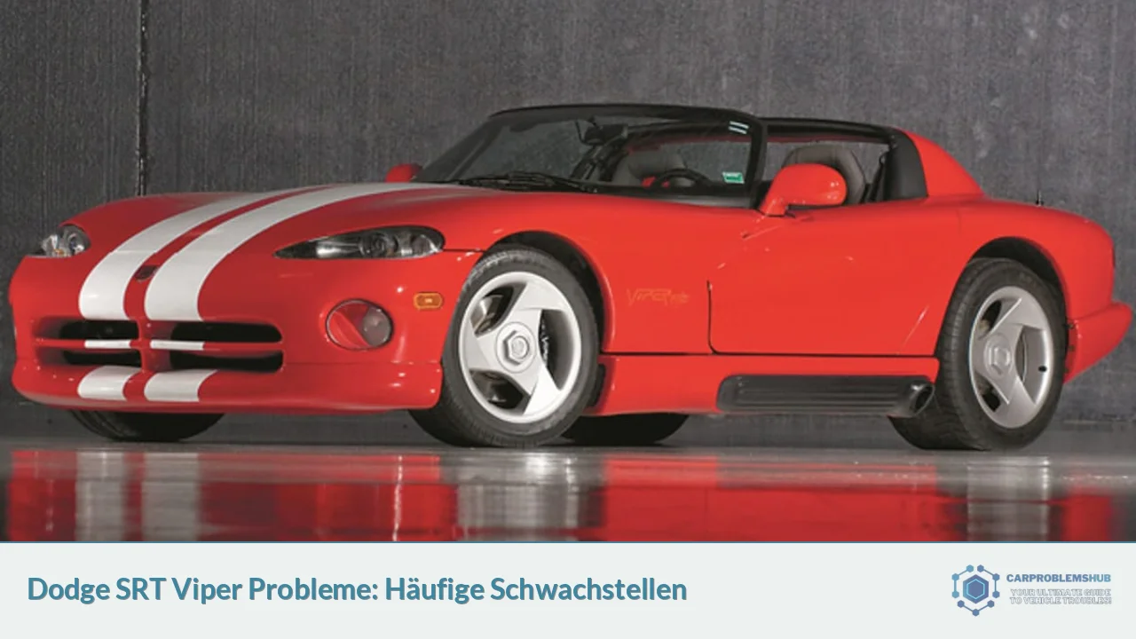 Dodge SRT Viper Probleme: Häufige Schwachstellen