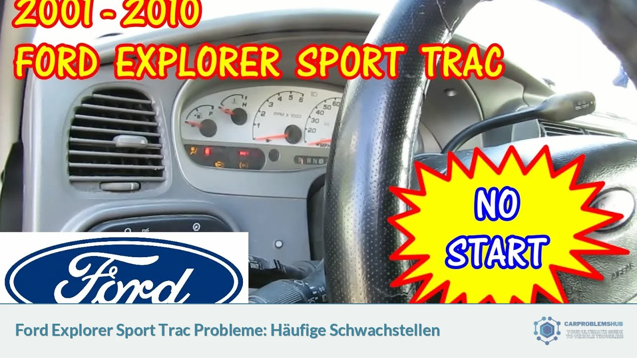 Ford Explorer Sport Trac Probleme: Häufige Schwachstellen