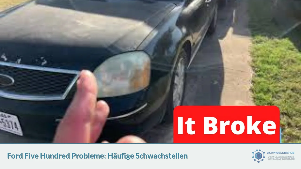 Ford Five Hundred Probleme: Häufige Schwachstellen