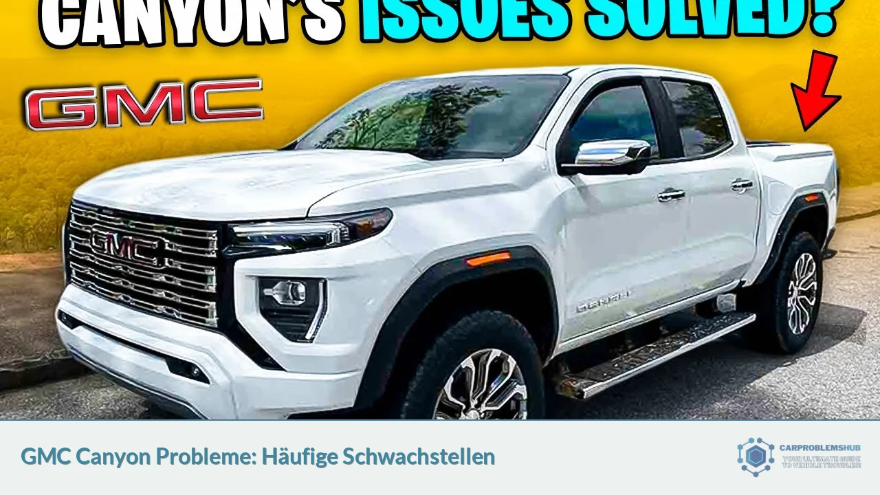 GMC Canyon Probleme: Häufige Schwachstellen
