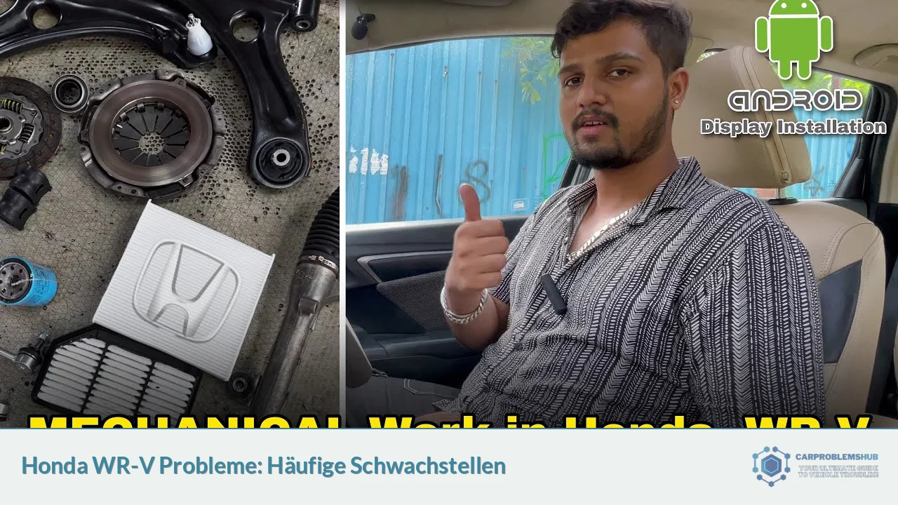Honda WR-V Probleme: Häufige Schwachstellen