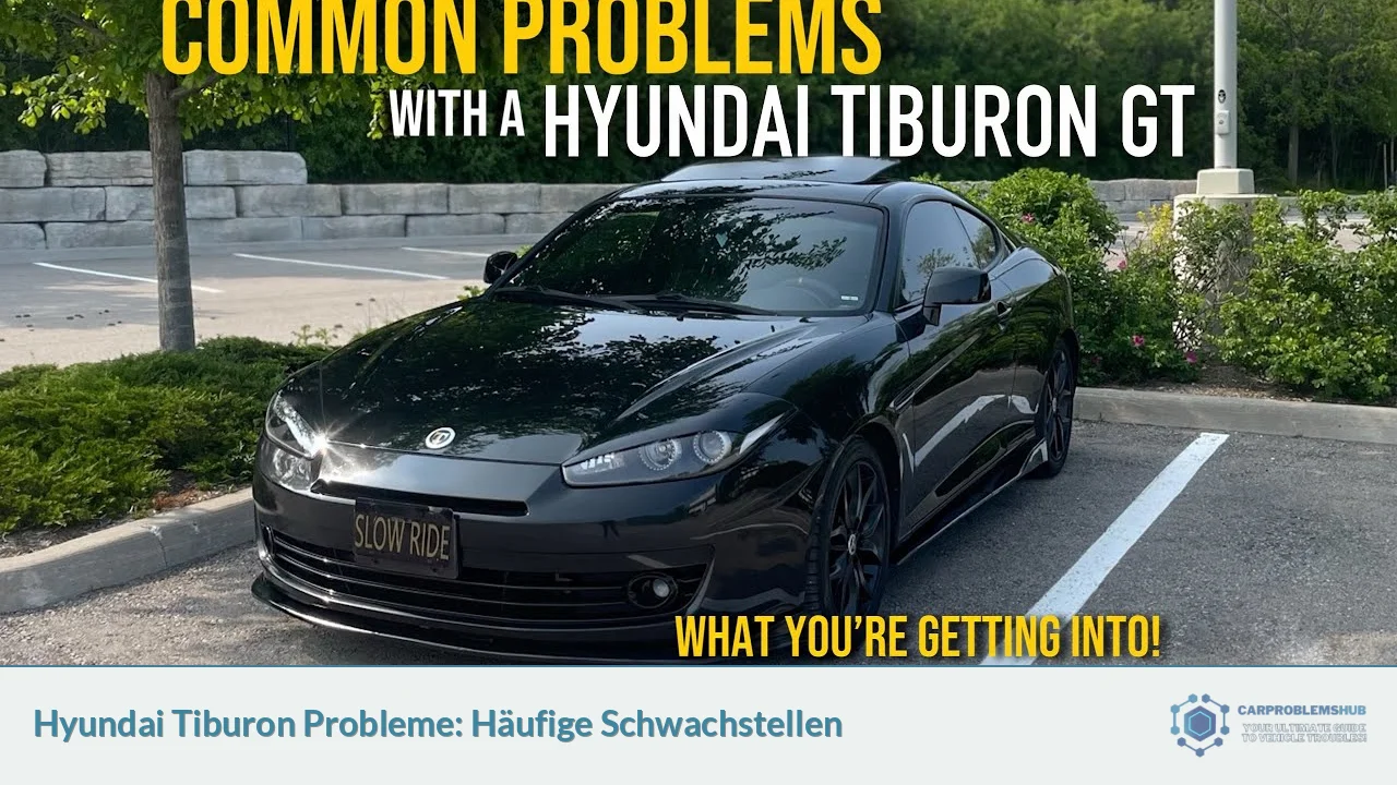 Hyundai Tiburon Probleme: Häufige Schwachstellen