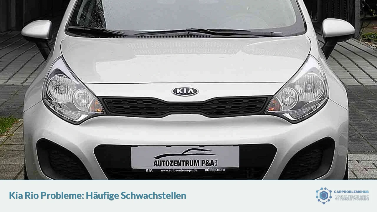 Kia Rio Probleme: Häufige Schwachstellen