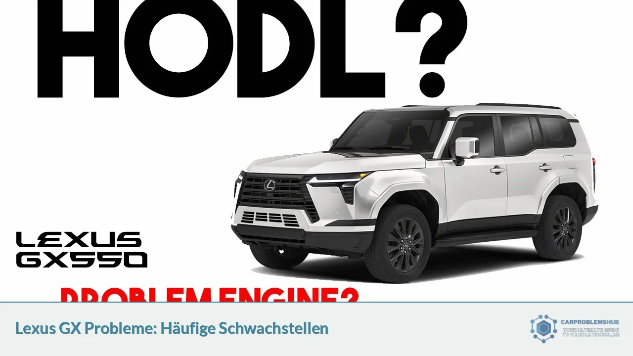 Lexus GX Probleme: Häufige Schwachstellen