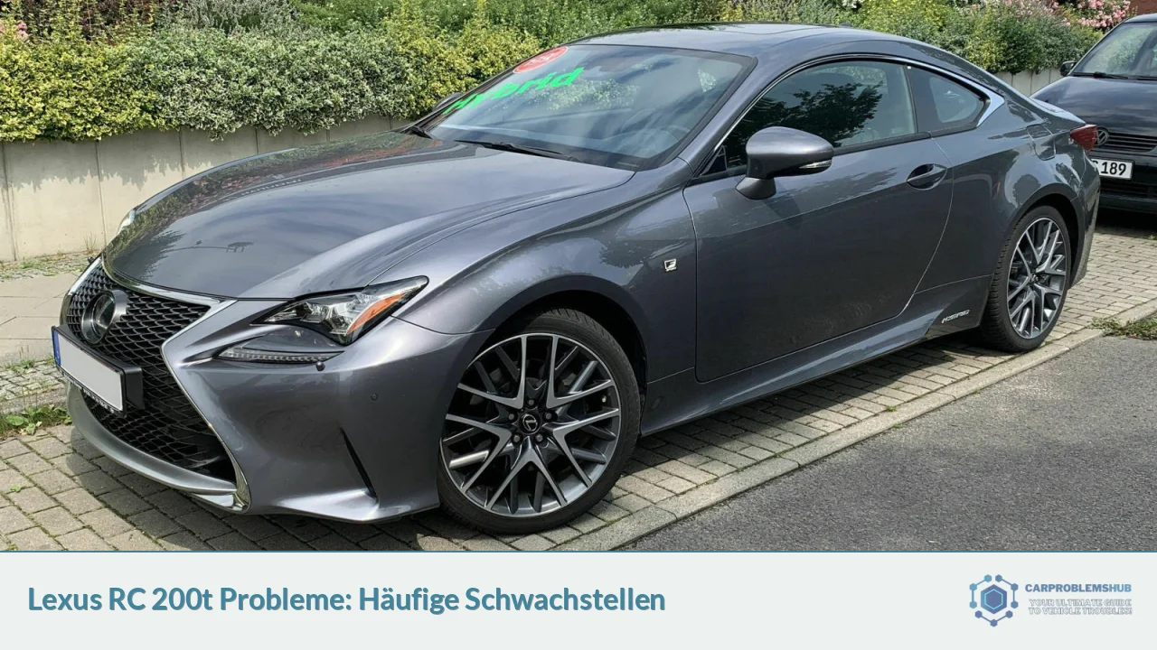 Lexus RC 200t Probleme: Häufige Schwachstellen