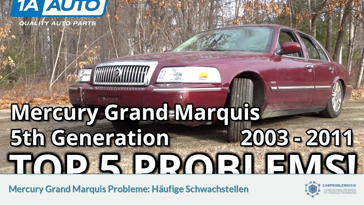 Mercury Grand Marquis Probleme: Häufige Schwachstellen