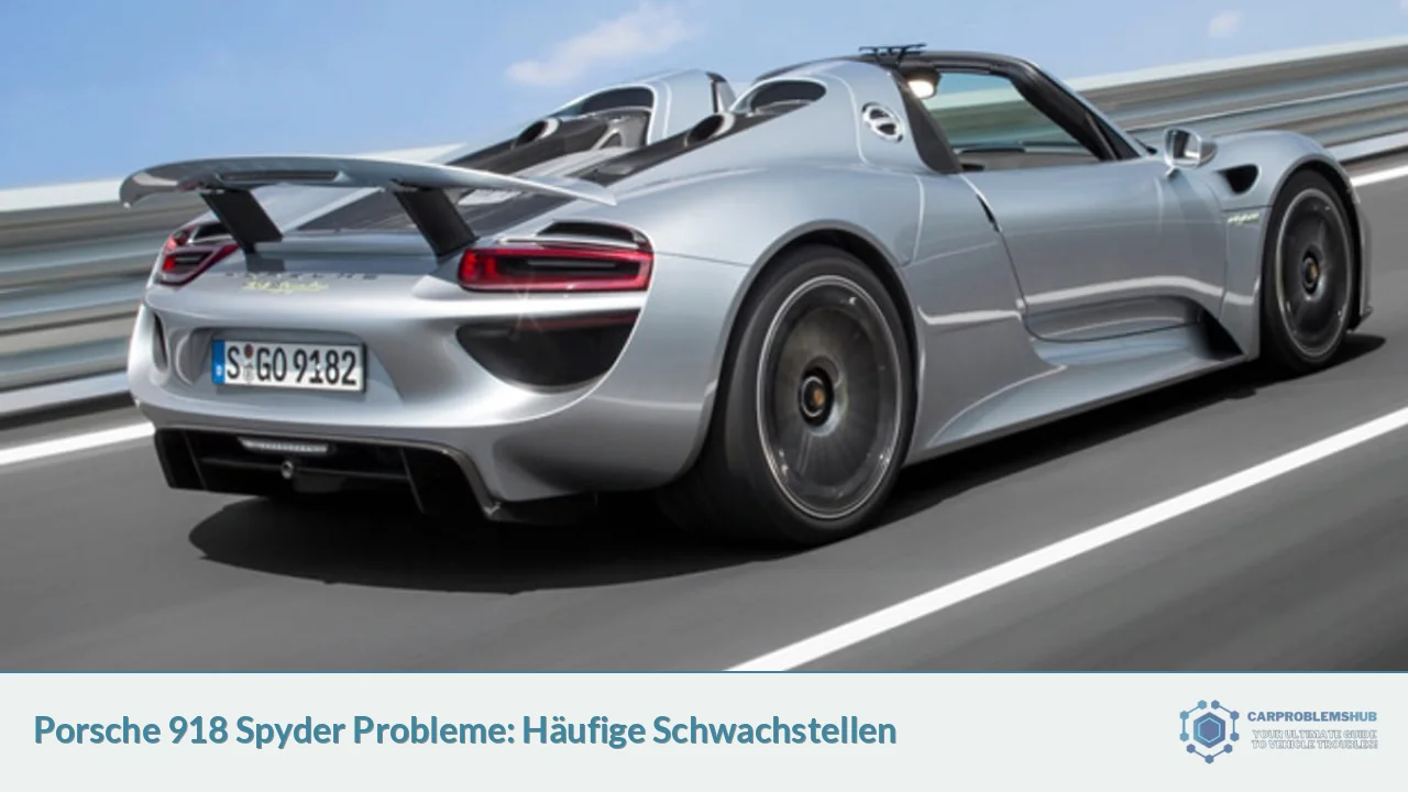 Porsche 918 Spyder Probleme: Häufige Schwachstellen