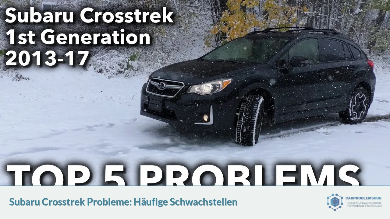 Subaru Crosstrek Probleme: Häufige Schwachstellen