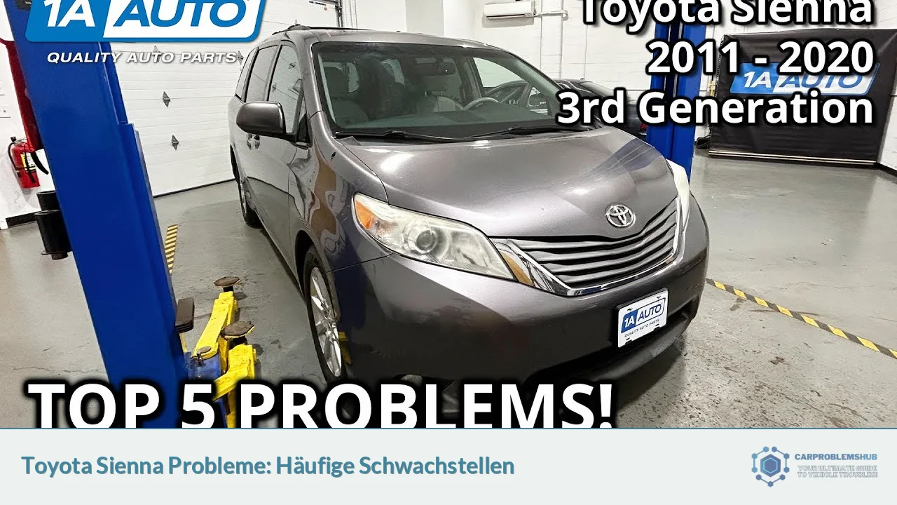 Toyota Sienna Probleme: Häufige Schwachstellen