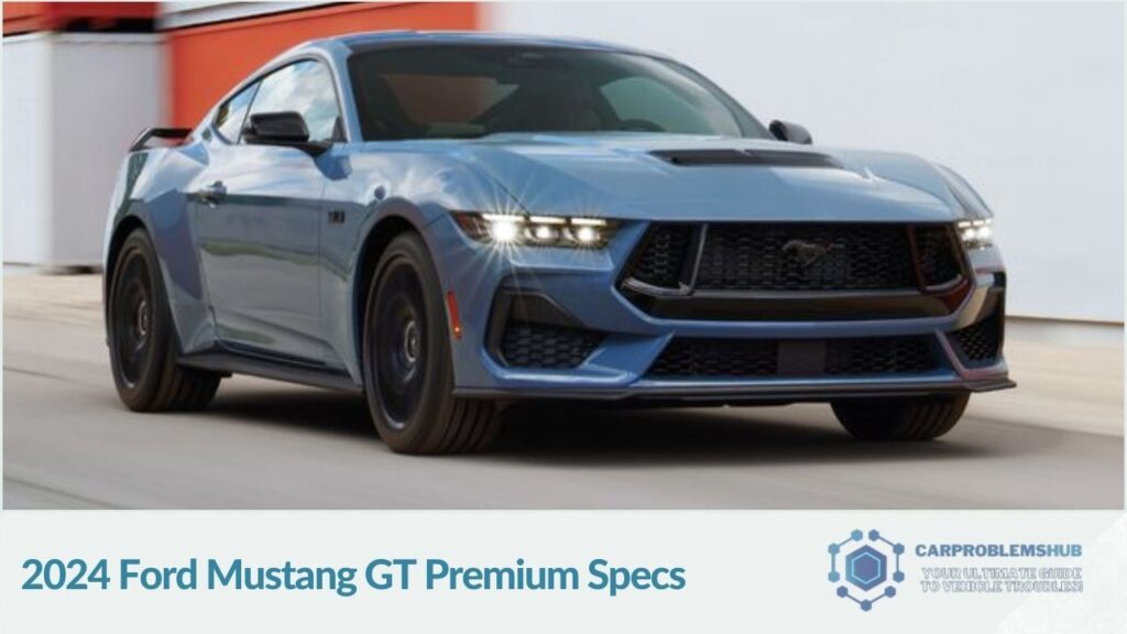 2024 Ford Mustang Gt Premium Specs Karry Marylee