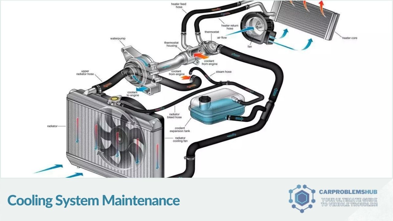Importance of and issues related to cooling system maintenance.