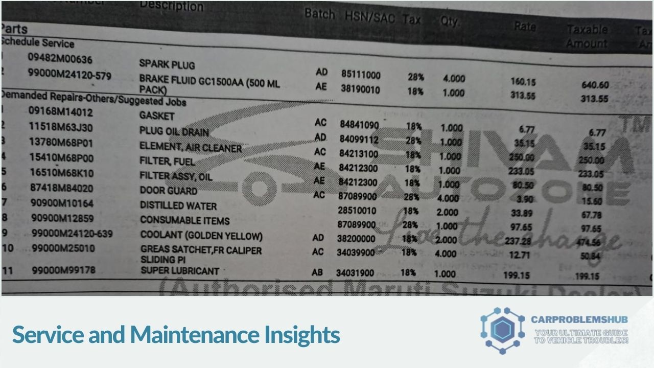 Insights into the service and maintenance experiences of Swift owners.