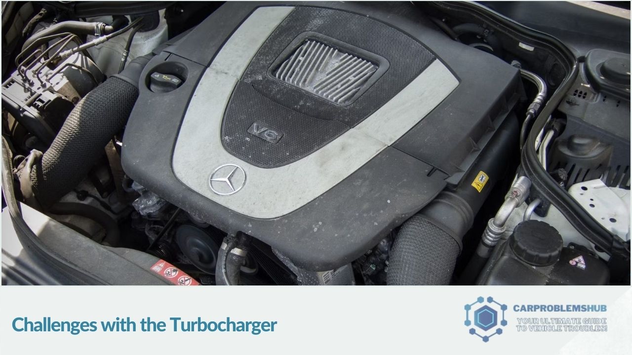 Common problems associated with the turbocharger in the C250 CDI engine.