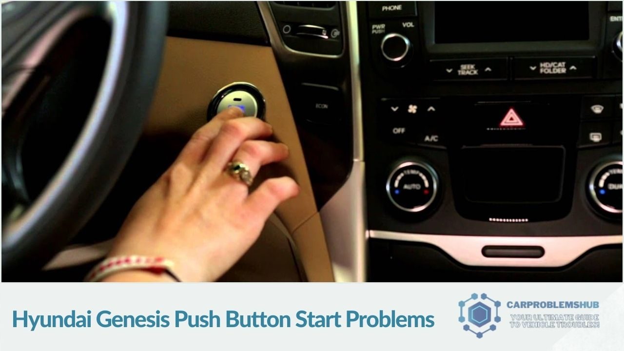 Hyundai Genesis Push Button Start Problems and Solutions