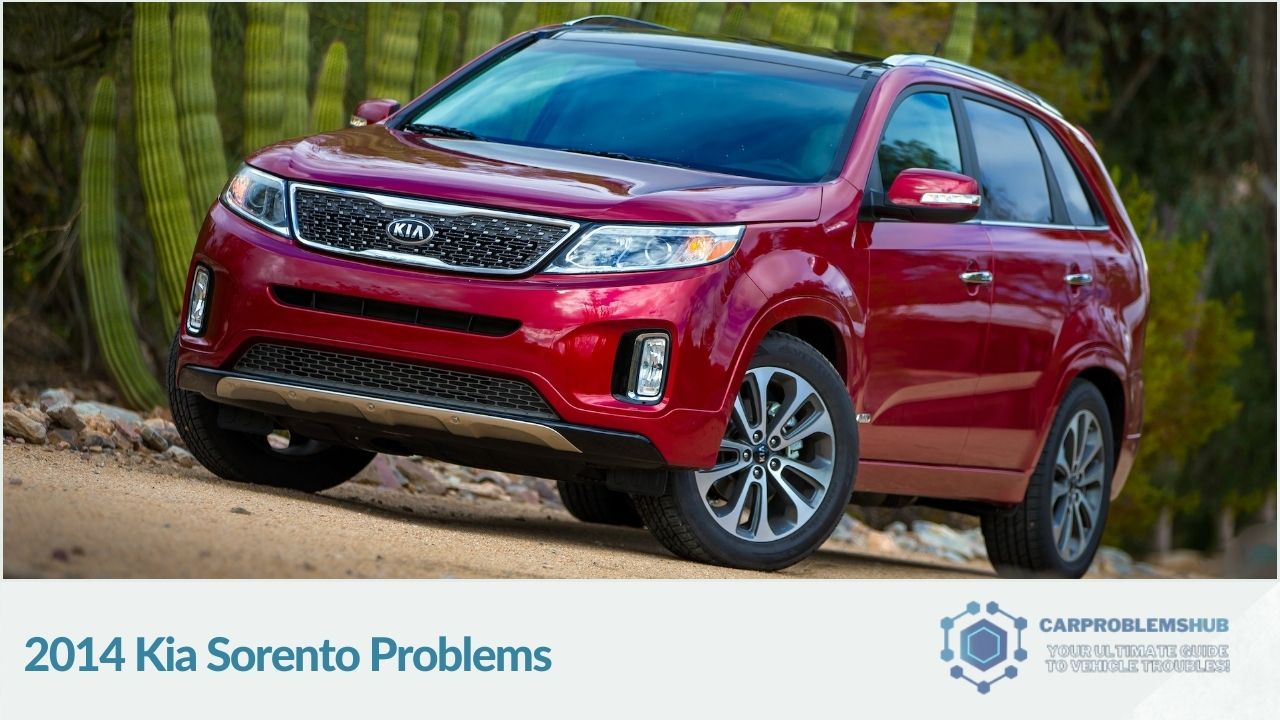 Common issues encountered by owners of the 2014 Kia Sorento.