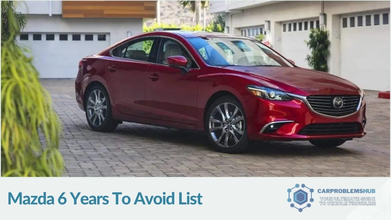Mazda 6 Years To Avoid: Essential Buyer's Guide