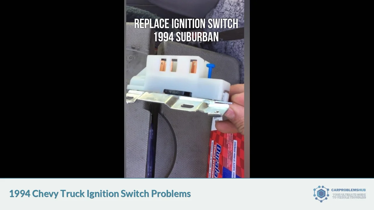 1994 Chevy Truck Ignition Switch Problems