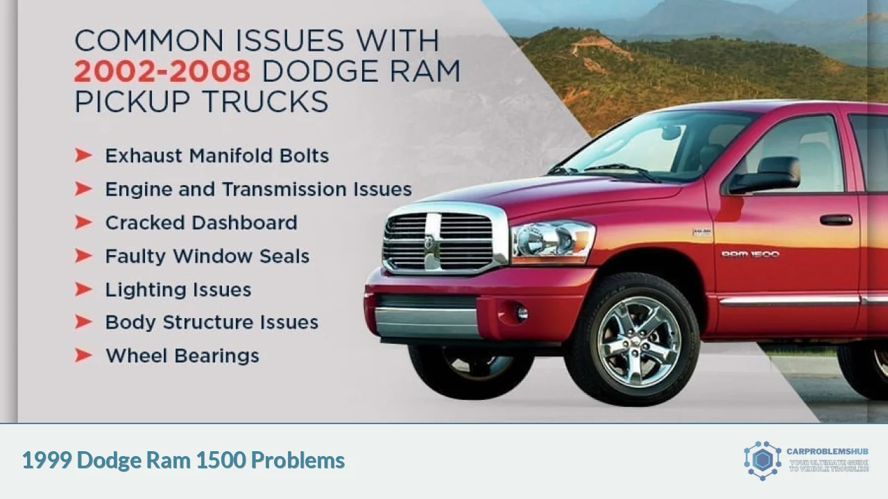 1999 Dodge Ram 1500 Problems