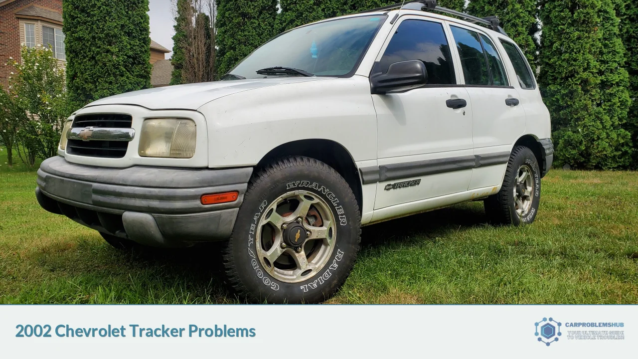 2002 Chevrolet Tracker Problems