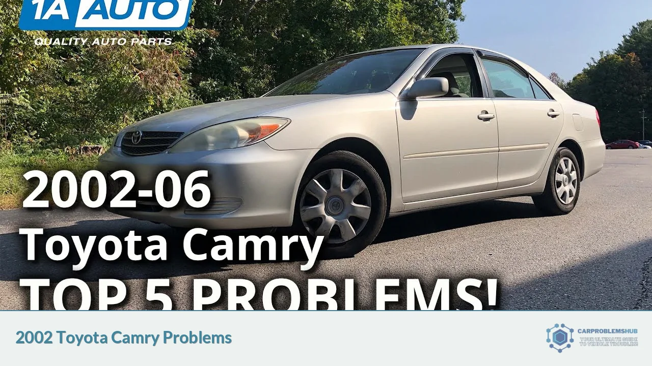 2002 Toyota Camry Problems