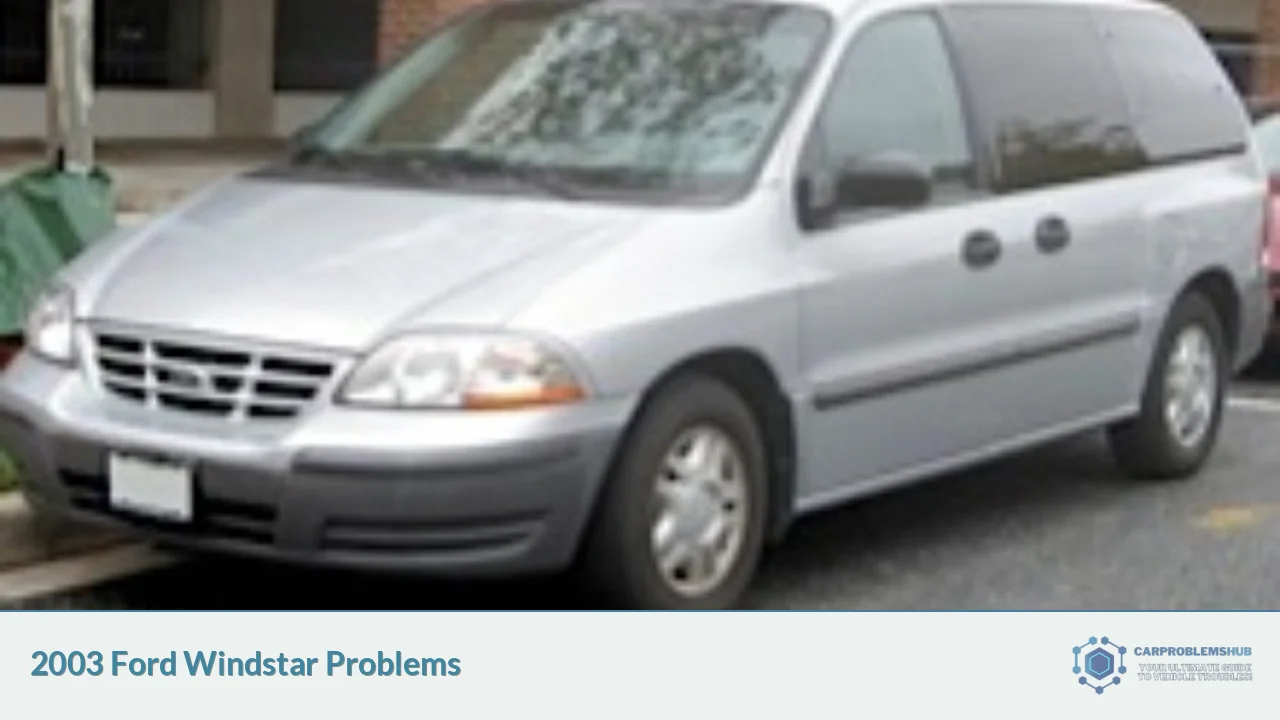 2003 Ford Windstar Problems