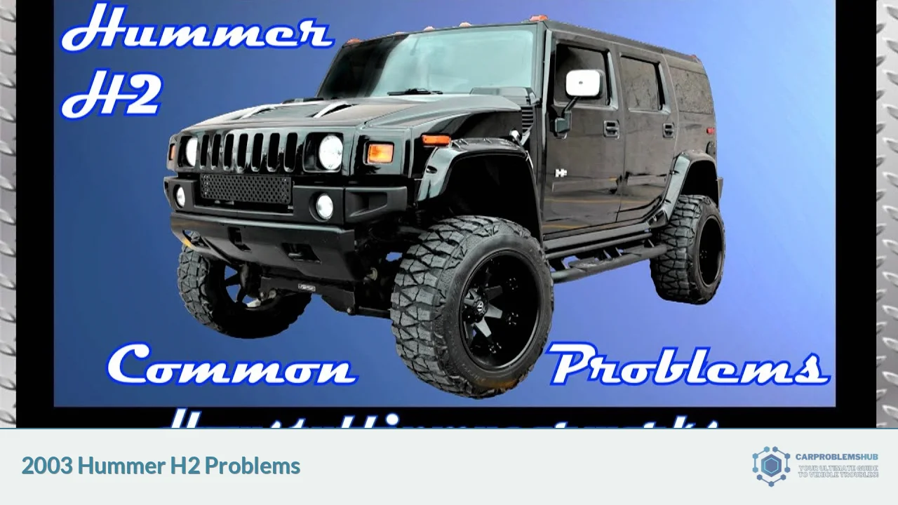 2003 Hummer H2 Problems