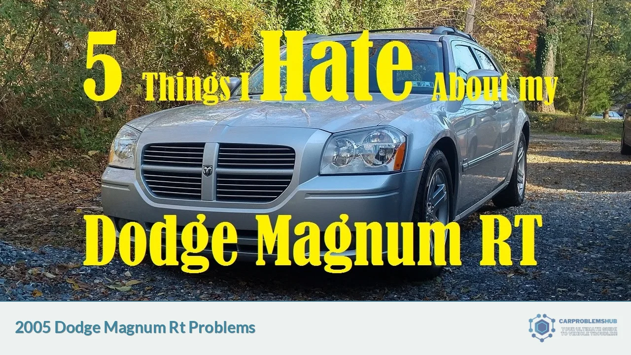 2005 Dodge Magnum Rt Problems