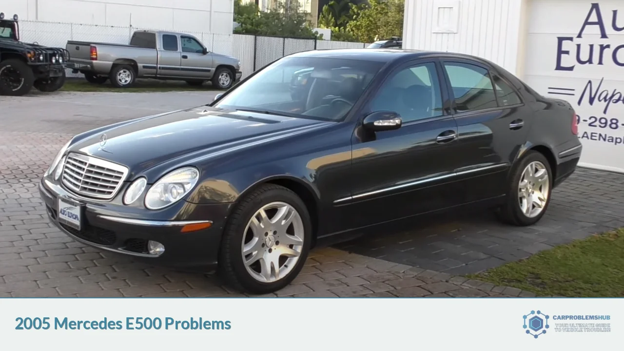 2005 Mercedes E500 Problems