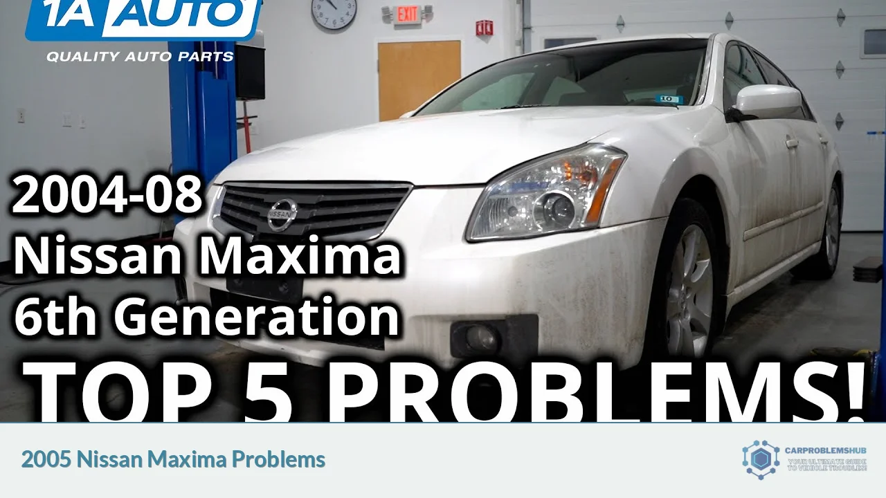 2005 Nissan Maxima Problems