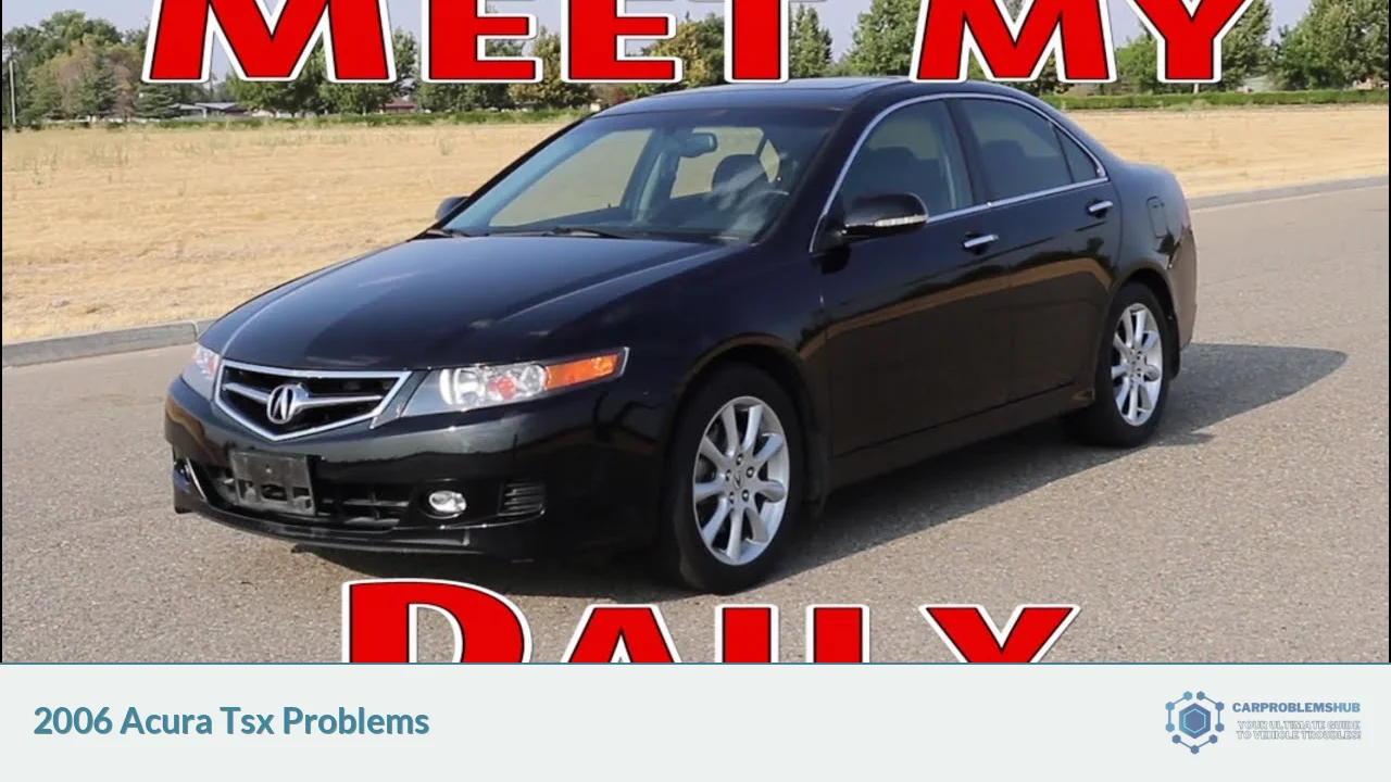 2006 Acura Tsx Problems