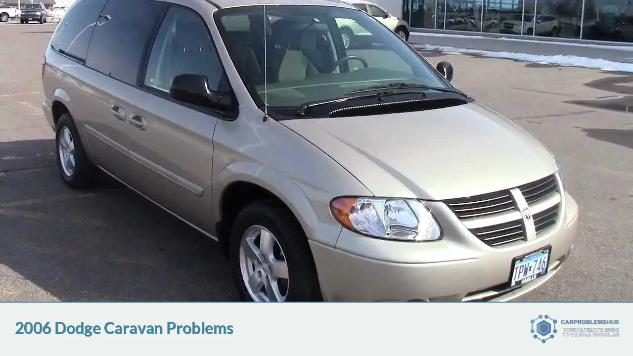 2006 Dodge Caravan Problems