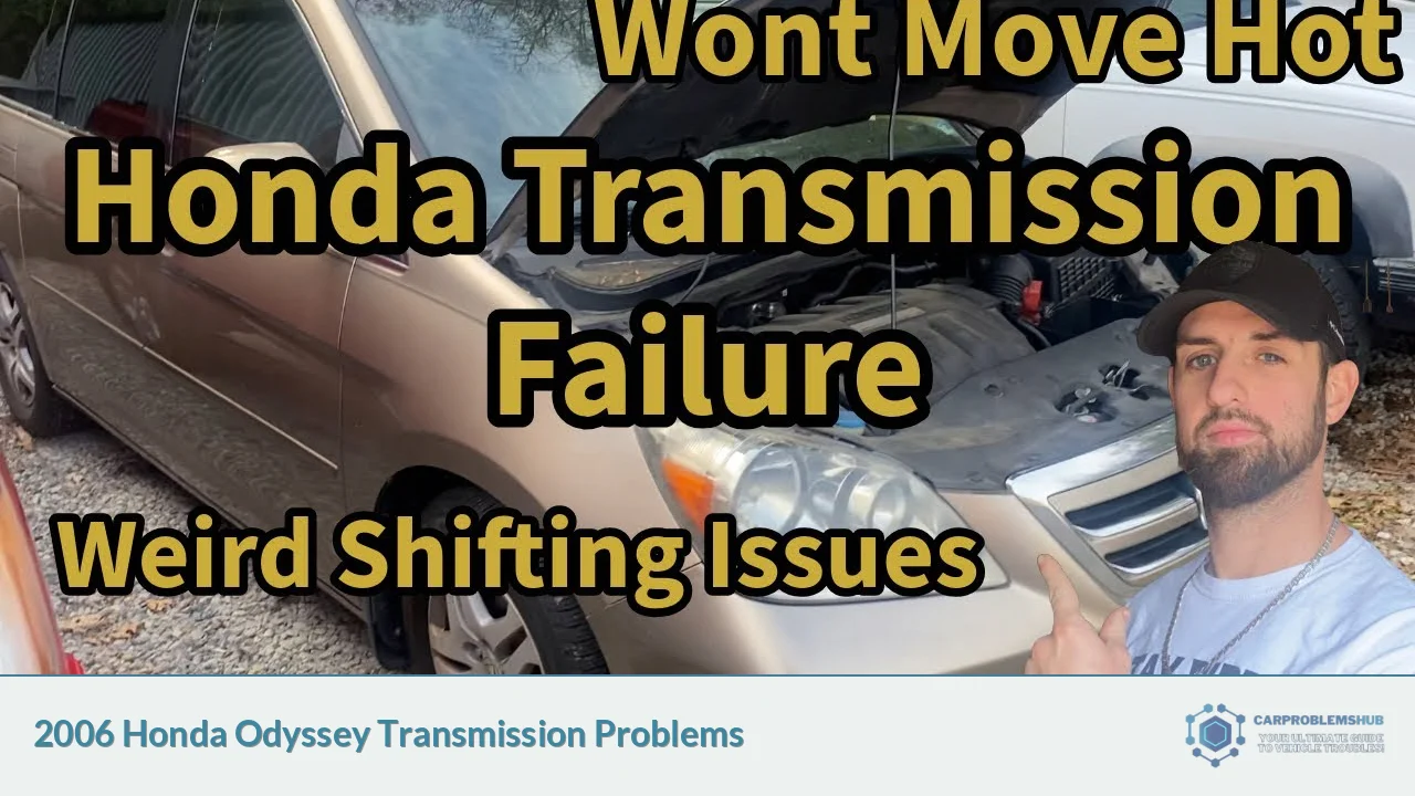 2006 Honda Odyssey Transmission Problems