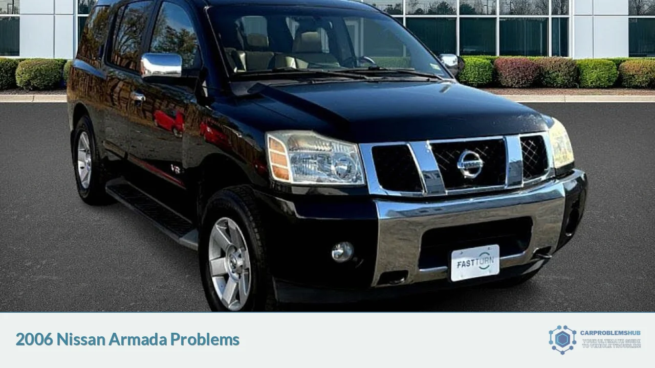 2006 Nissan Armada Problems