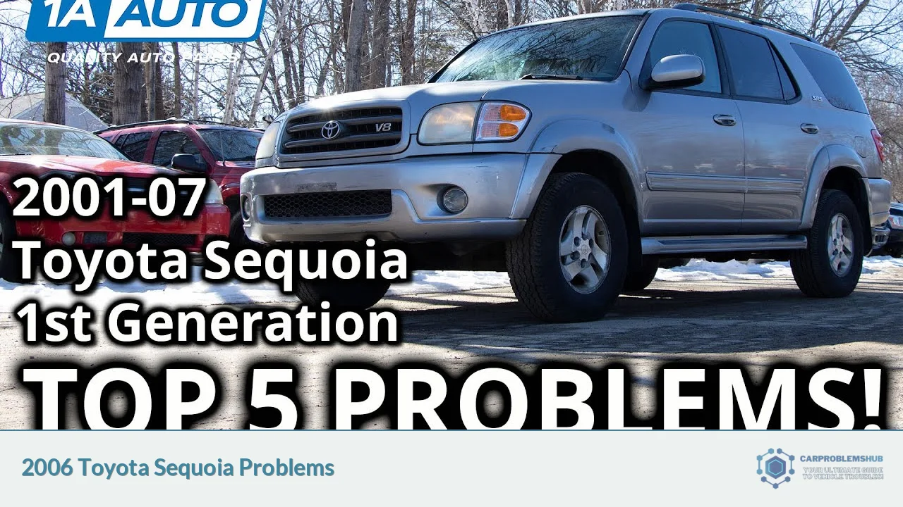 2006 Toyota Sequoia Problems