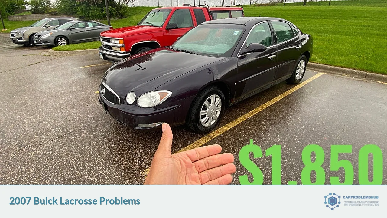 2007 Buick Lacrosse Problems