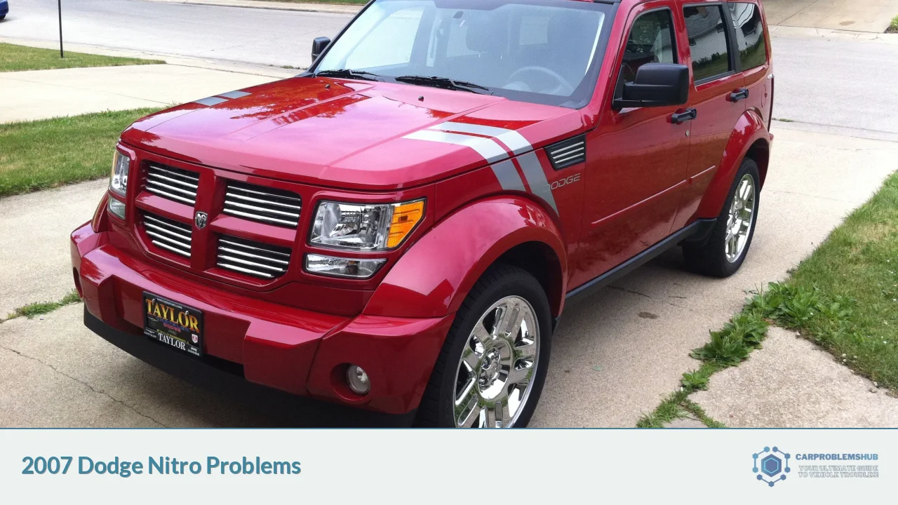 2007 Dodge Nitro Problems