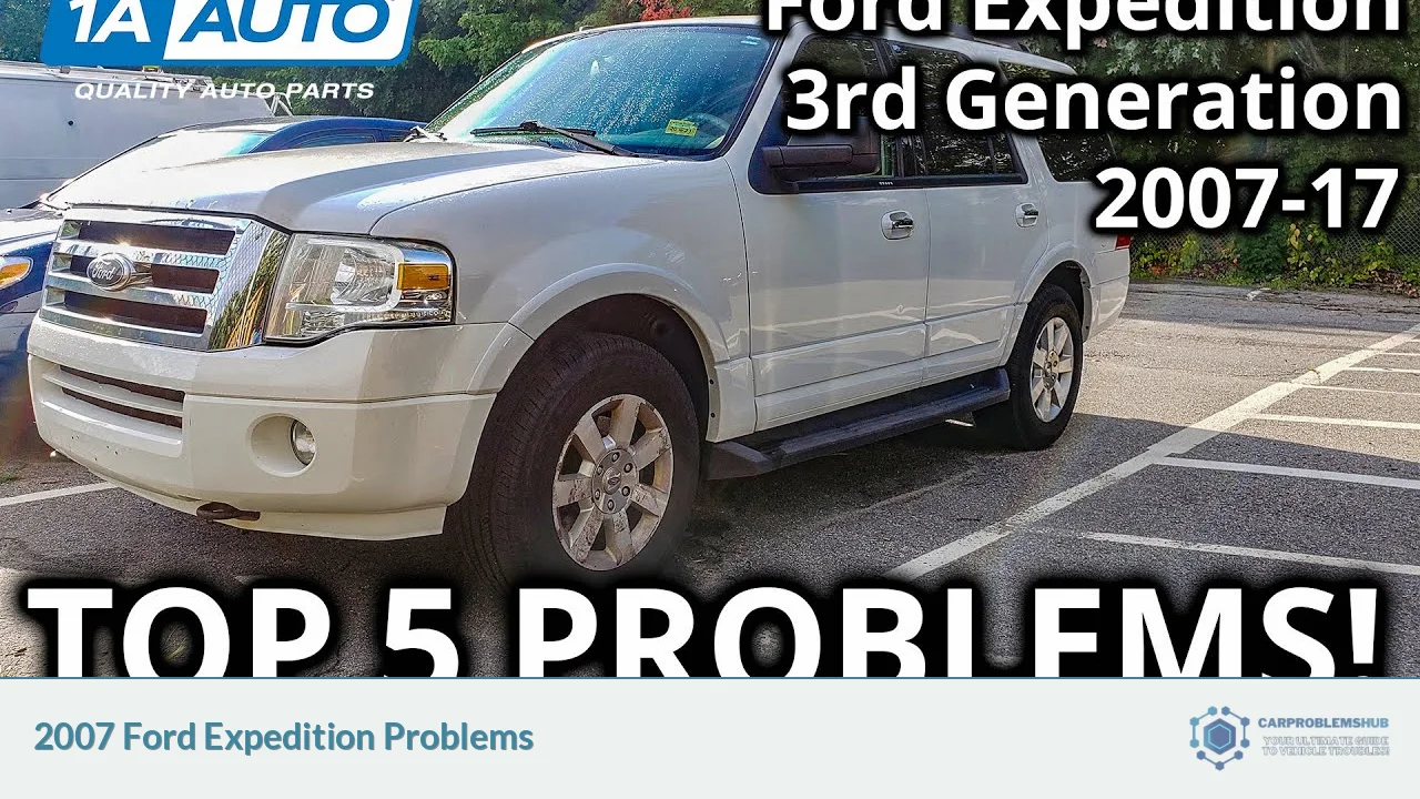 2007 Ford Expedition Problems