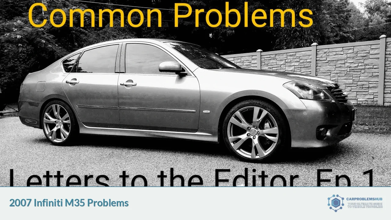 2007 Infiniti M35 Problems