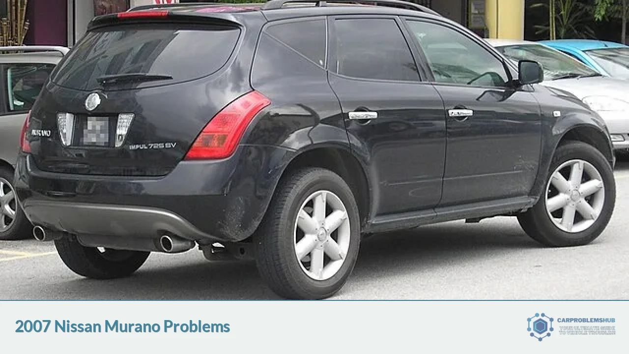 2007 Nissan Murano Problems