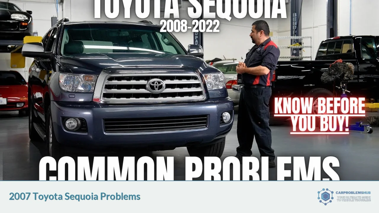 2007 Toyota Sequoia Problems