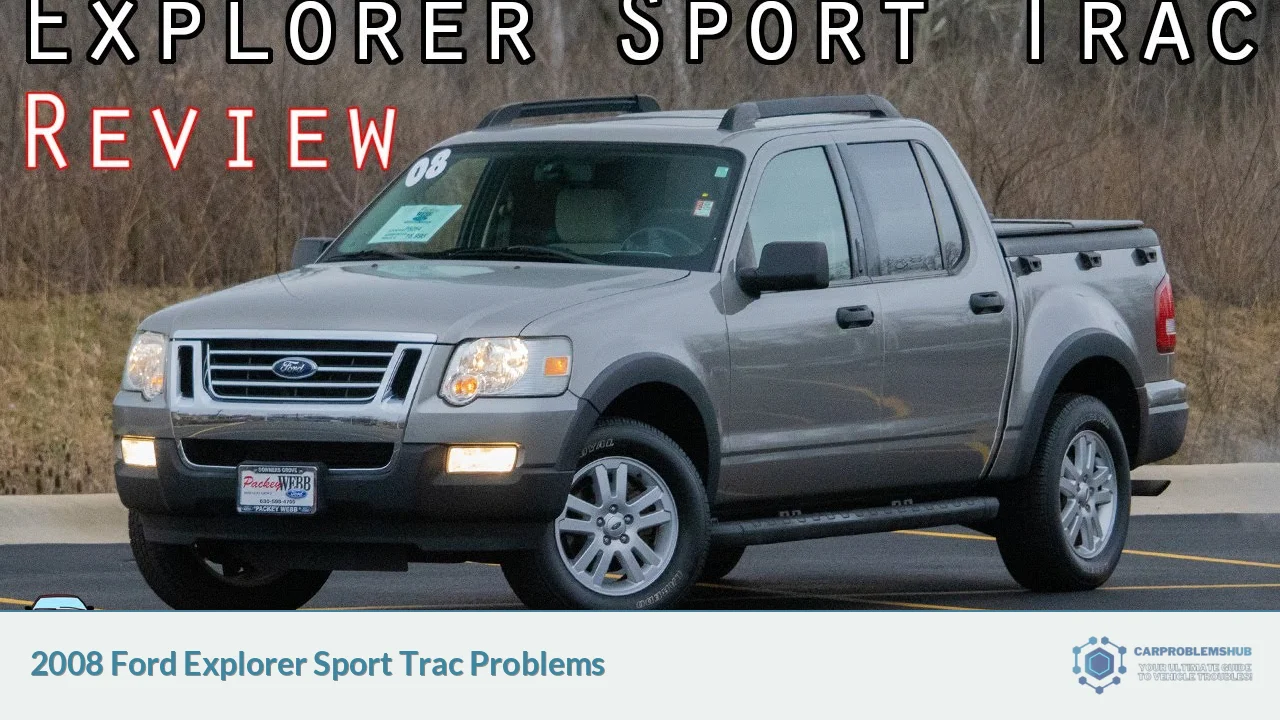 2008 Ford Explorer Sport Trac Problems