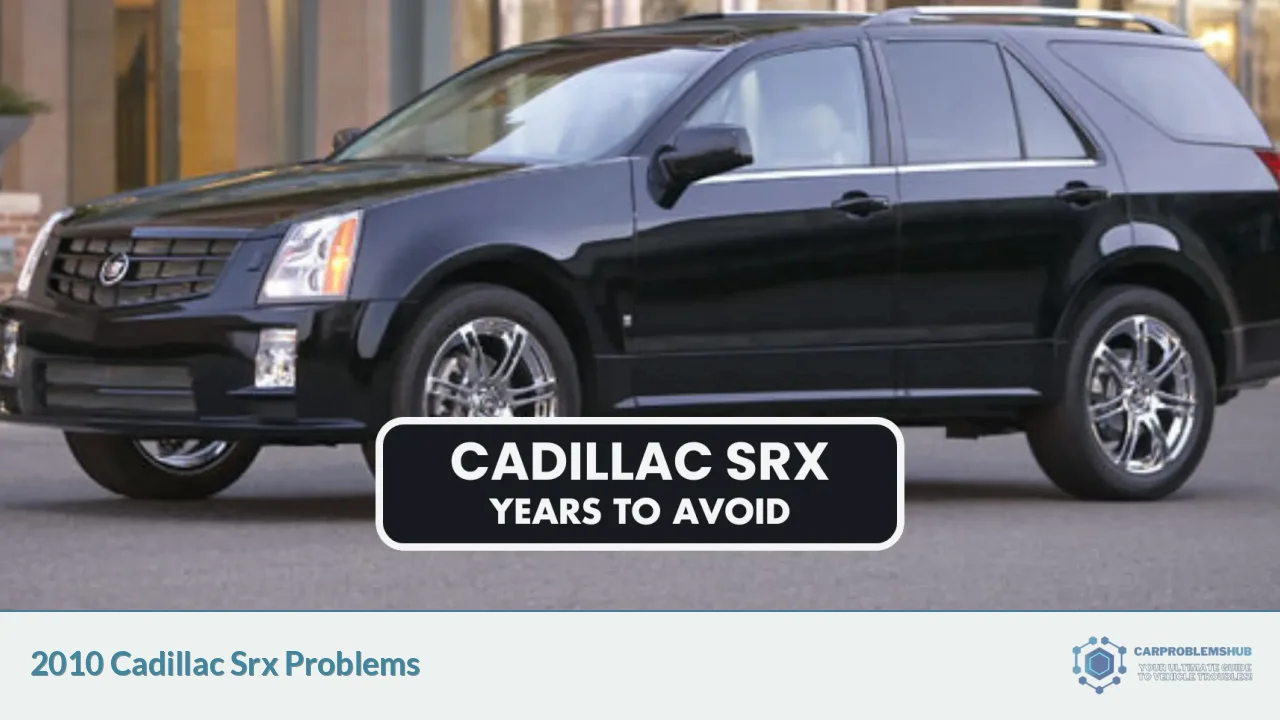 2010 Cadillac Srx Problems