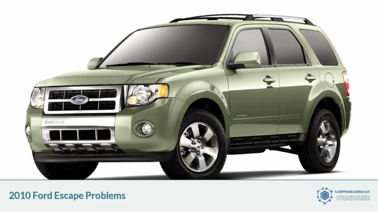 2010 Ford Escape Problems