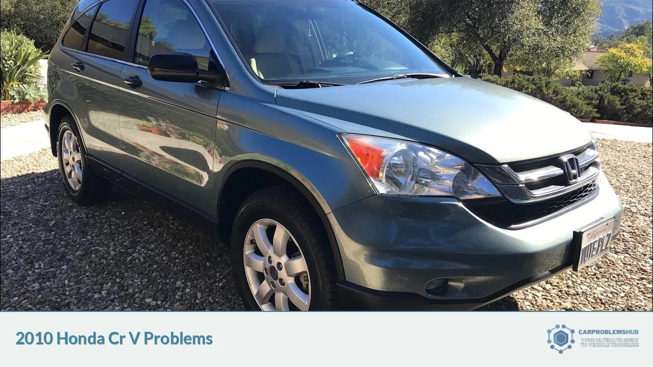 2010 Honda Cr V Problems