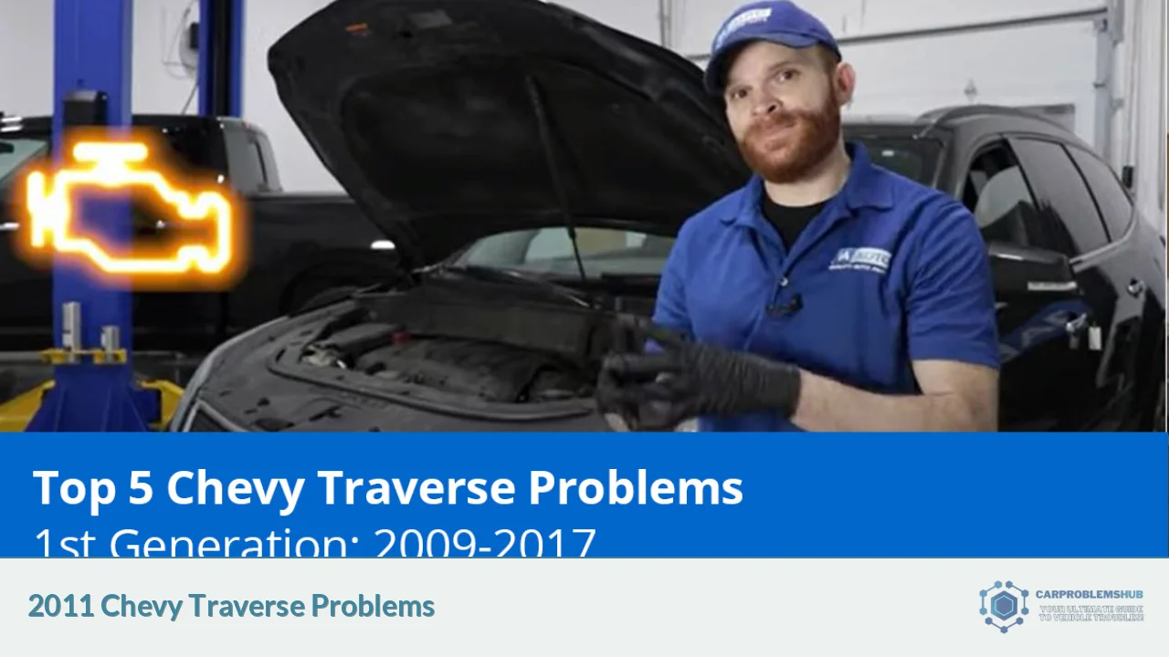 2011 Chevy Traverse Problems