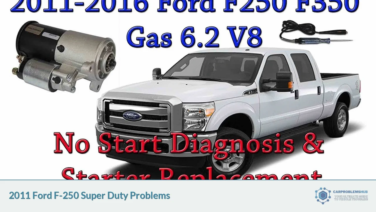 2011 Ford F-250 Super Duty Problems