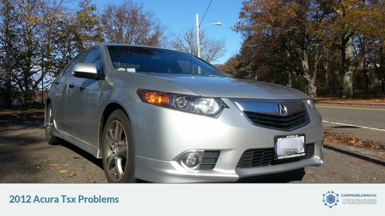 2012 Acura Tsx Problems