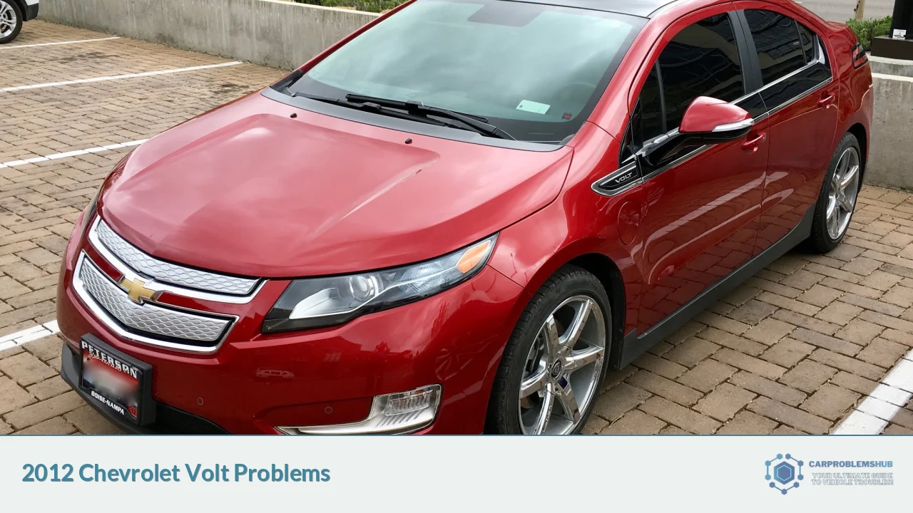 2012 Chevrolet Volt Problems