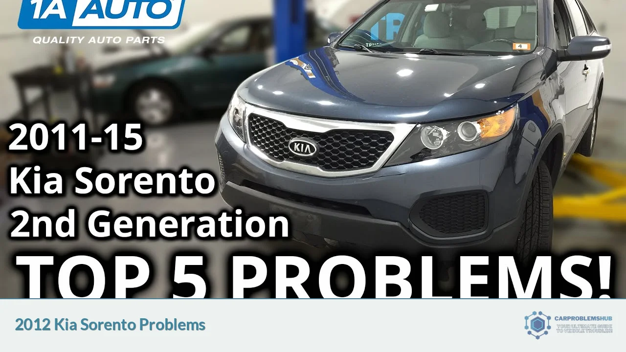 2012 Kia Sorento Problems